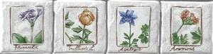 Вставка Polis Country Navarra Decoro Inserto York 10x10 матовая