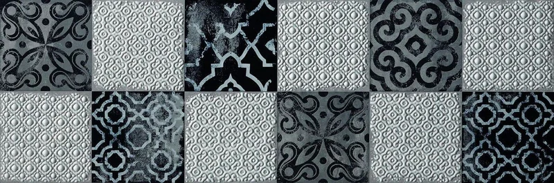 Декоративный элемент Fap Creta Maiolica Grey Inserto 30,5x91,5 сатинированный