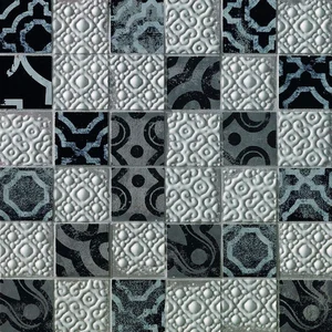 Мозаика Fap Creta Maiolica Grey Mosaico 30,5x30,5 сатинированная