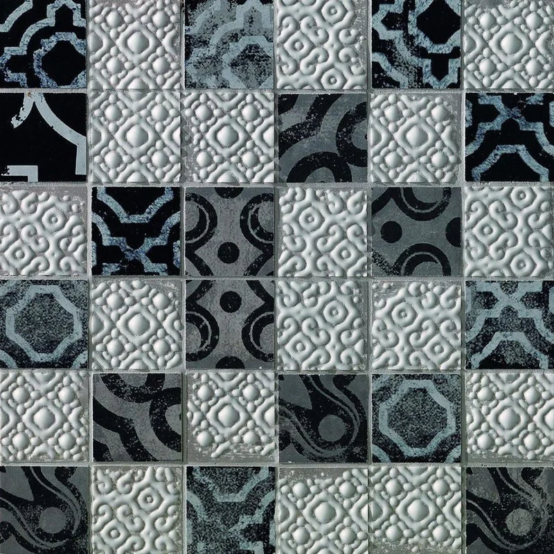 Мозаика Fap Creta Maiolica Grey Mosaico 30,5x30,5 сатинированная