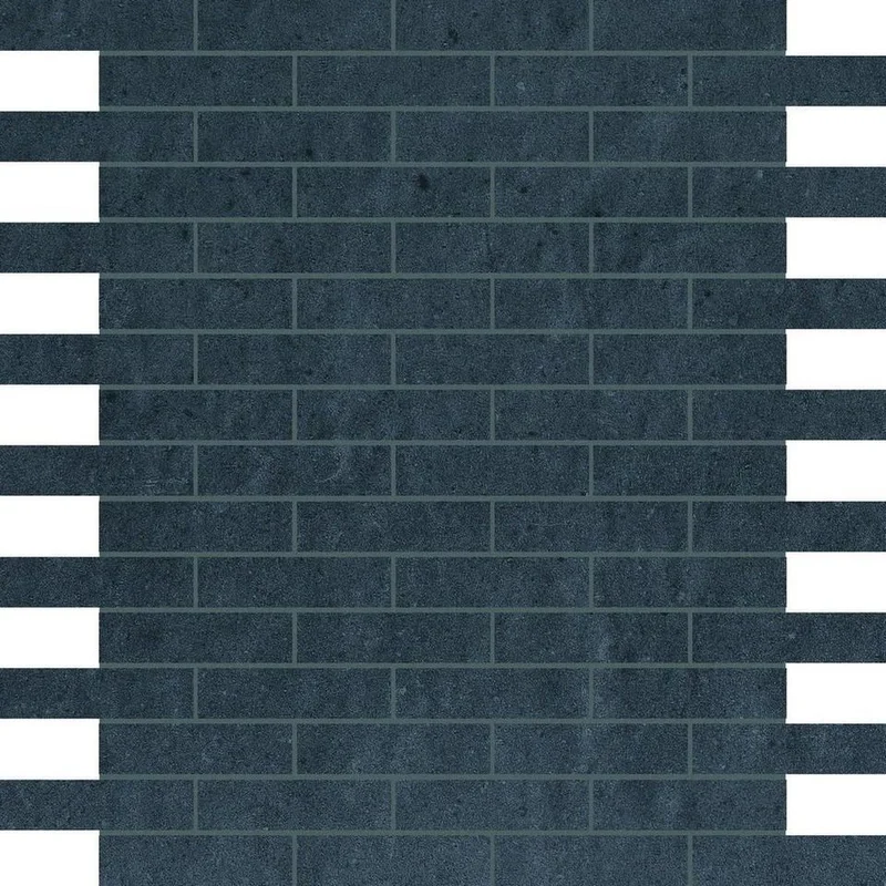 Мозаика Fap Creta Notturno Brick Mosaico 30,5x30,5 сатинированная