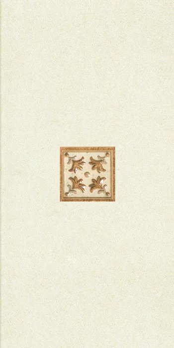 Декоративный элемент Vallelunga Cristalli Dec. Singolo Beige 20x40 глянцевый