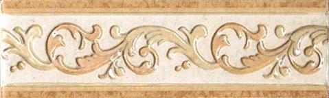 Бордюр Vallelunga Cristalli Listello Beige 6x20 глянцевый