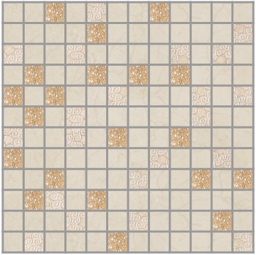 Мозаика Pamesa Crono Mosaico Marfil 30x30 глянцевая