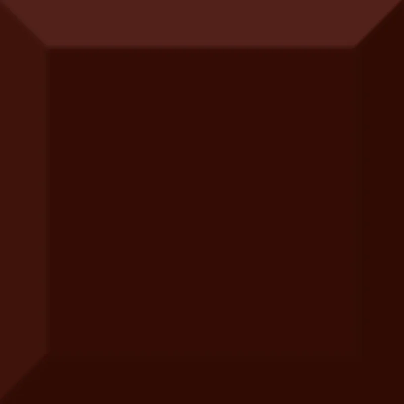 Плитка Absolut Keramika Cube Kitchen Marron Biselado Brillo 10x10 глянцевая