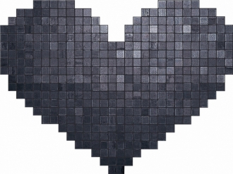 Cupido Nero Mosaico