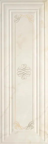 Декоративный элемент Carmen Decor Boiserie Odissey Crema 29,5x90 глянцевый