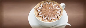 Декоративный элемент Absolut Keramika Decor Coffee Cappuccino B 10x30 глянцевый