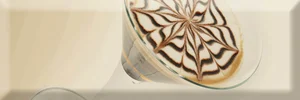 Декоративный элемент Absolut Keramika Decor Coffee Glass 03 10x30 глянцевый