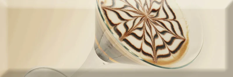 Декоративный элемент Absolut Keramika Decor Coffee Glass 03 10x30 глянцевый