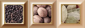 Декоративный элемент Absolut Keramika Decor Cube Kitchen Warm Mix 02 10x30 глянцевый