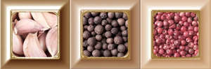 Декоративный элемент Absolut Keramika Decor Cube Kitchen Warm Mix 03 10x30 глянцевый