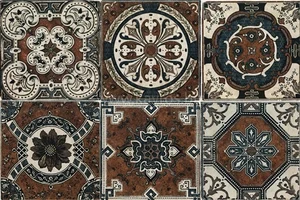 Декоративный элемент Mainzu Decor Socarrat 20x20 матовый