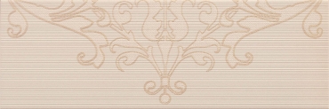 Декоративный элемент Newker Decorado Isador B Cream 25x75 глянцевый
