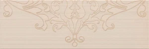 Декоративный элемент Newker Decorado Isador B Cream 25x75 глянцевый