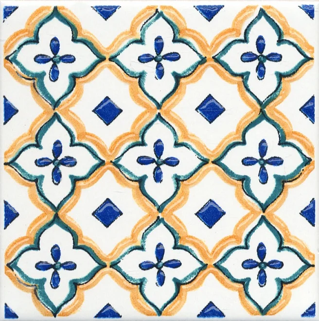 Kerama Marazzi Декор Капри майолика STG/A469/5232 20x20 глянцевый