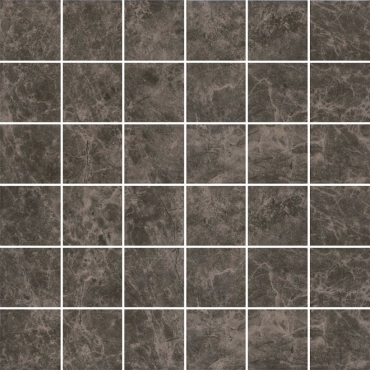 Мозаика Kerama Marazzi Декор Мерджеллина коричневый тёмный MM5249 30,1x30,1 глянцевая