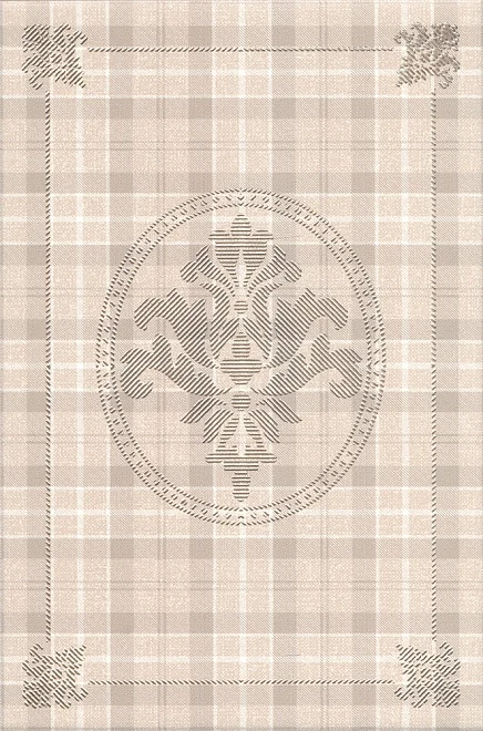 Kerama Marazzi Декор Традиция Клетка AD/B178/8236 20x30 матовый