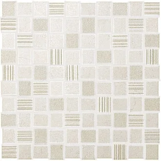 Desert Check White Mosaico