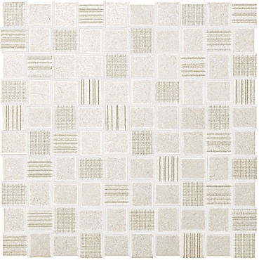 Мозаика Fap Desert Check White Mosaico 30,5x30,5 матовая