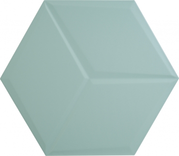 Декоративный элемент Tagina Details Hex Peace Aqua 9EF37HP 36,4x42 матовый