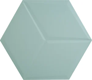 Декоративный элемент Tagina Details Hex Peace Aqua 9EF37HP 36,4x42 матовый