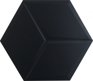 Декоративный элемент Tagina Details Hex Peace Black 9EF14HP 36,4x42 матовый
