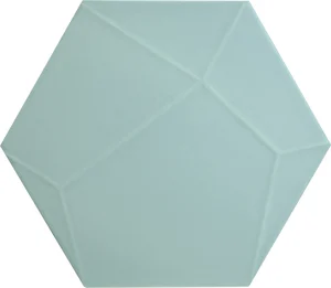 Декоративный элемент Tagina Details Hex Venis Aqua 9EF37HV 36,4x42 матовый