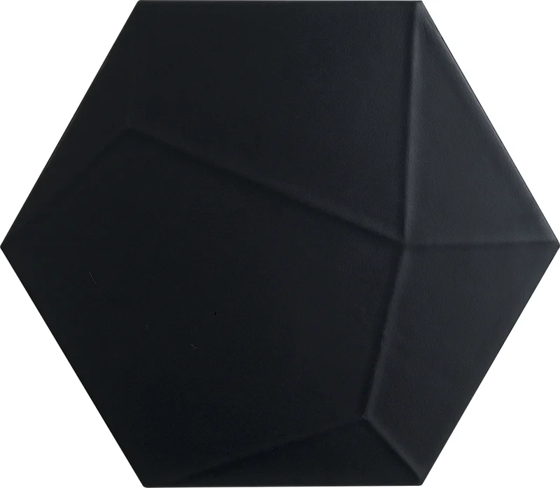 Декоративный элемент Tagina Details Hex Venis Black 9EF14HV 36,4x42 матовый