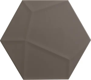 Декоративный элемент Tagina Details Hex Venis Brown 9EF57HV 36,4x42 матовый