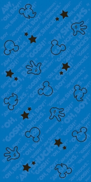 Плитка Azteca Disney Hands Friends R3060 Sky 30x60 глянцевая