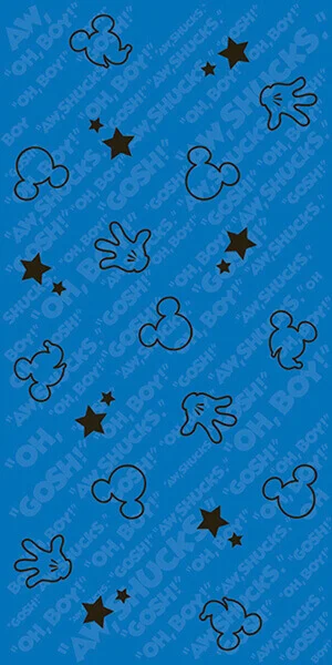 Плитка Azteca Disney Hands Friends R3060 Sky 30x60 глянцевая