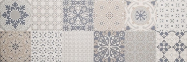 Декоративный элемент Colorker District Tradition Decor 25x75 матовый
