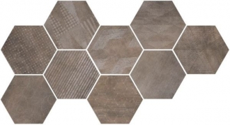 Docklands Hexagon Freeport Brown