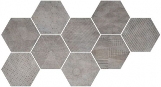 Docklands Hexagon Freeport Grey