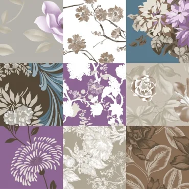 Панно Sant Agostino Dream Ink Purple 75x75 глянцевое