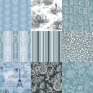 Панно Sant Agostino Dream Wonder Blue 75x75 глянцевое