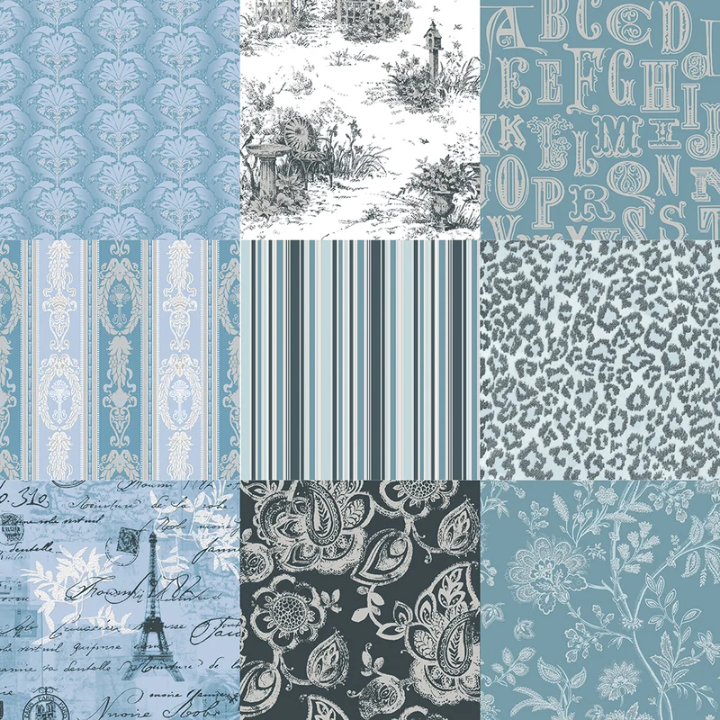 Панно Sant Agostino Dream Wonder Blue 75x75 глянцевое