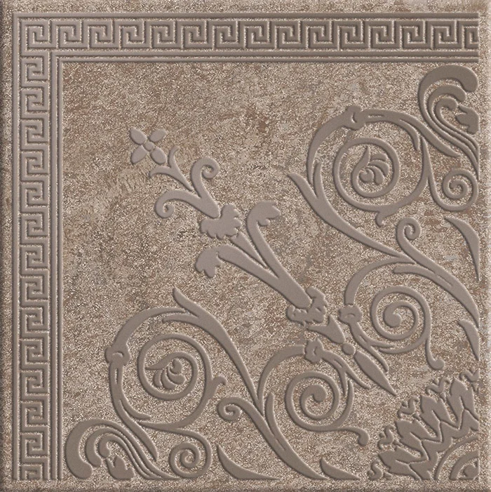 Вставка Cerdomus Dynasty Angolo Lux Grey 20x20 матовая