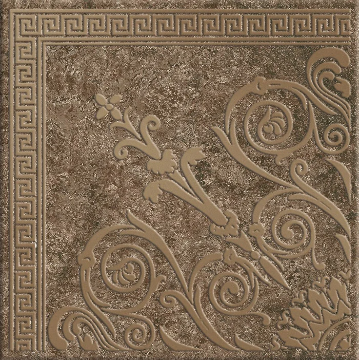 Вставка Cerdomus Dynasty Angolo Lux Rust 20x20 матовая