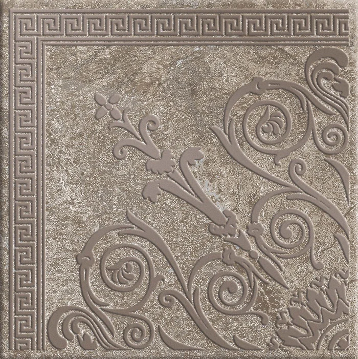 Вставка Cerdomus Dynasty Angolo Lux Walnut 20x20 матовая