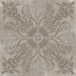 Панно Cerdomus Dynasty Rosone Lux Grey 80x80 матовое
