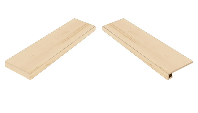 Ступень Italon Element Wood Acero Scalino Angolare Sinistro 33x120 матовая