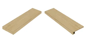 Ступень Italon Element Wood Faggio Scalino Angolare Sinistro 33x120 матовая