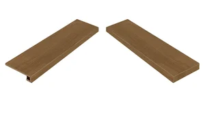 Ступень Italon Element Wood Mogano Scalino Angolare Destro 33x120 матовая