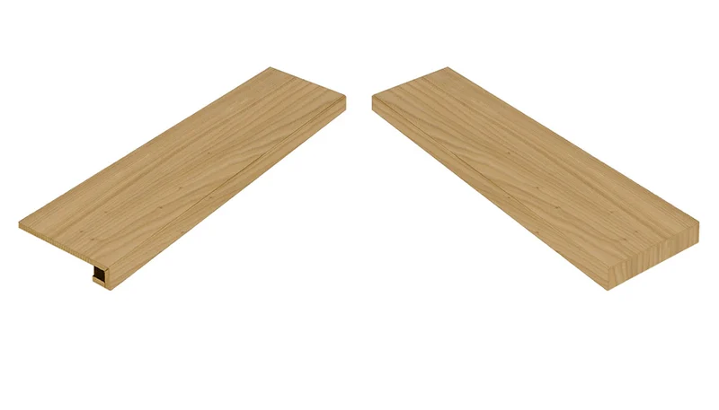 Ступень Italon Element Wood Olmo Scalino Angolare Destro 33x120 матовая