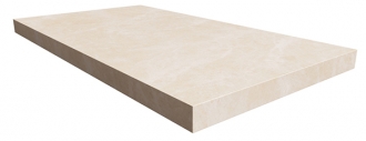 Elite Floor Pearl White Left