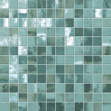 Мозаика Fap Evoque Acciaio Silver Mosaico 30,5x30,5 глянцевая