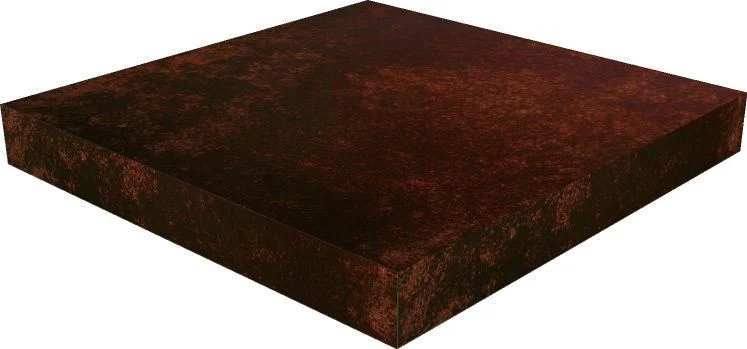 Ступень Fap Evoque Copper Scalino Angolare 33x33 глянцевая
