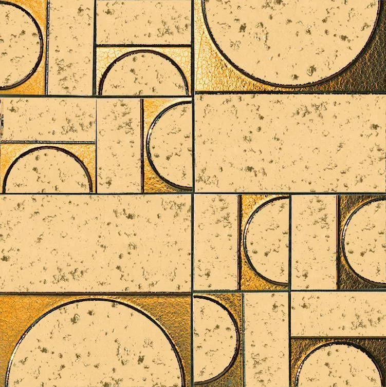Мозаика Fap Evoque Sigillo Oro Inserto Mosaico 30,5x30,5 глянцевая
